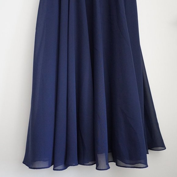 Dark blue long dress - Picture 9 of 10